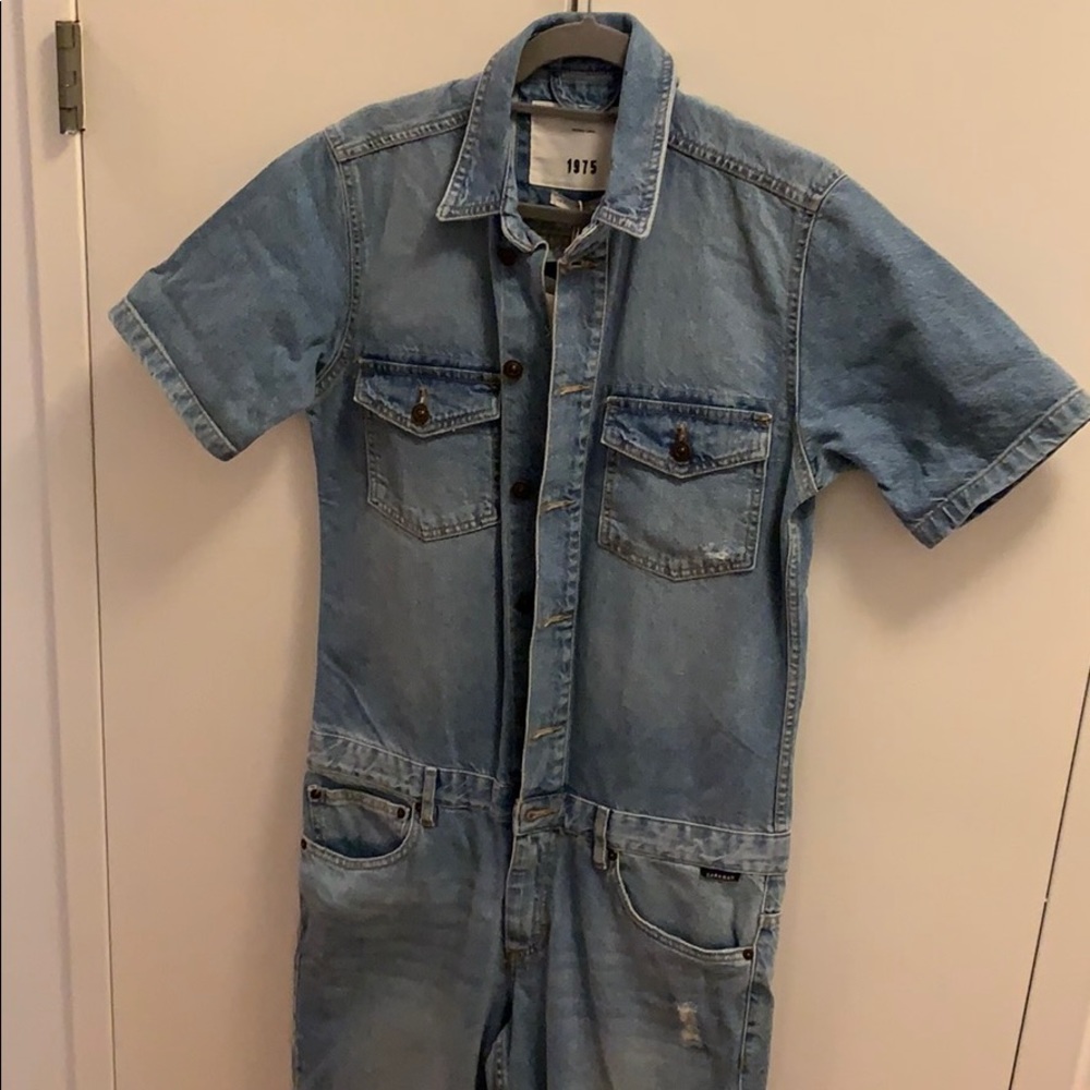 ZARA Man Denim Jumpsuit